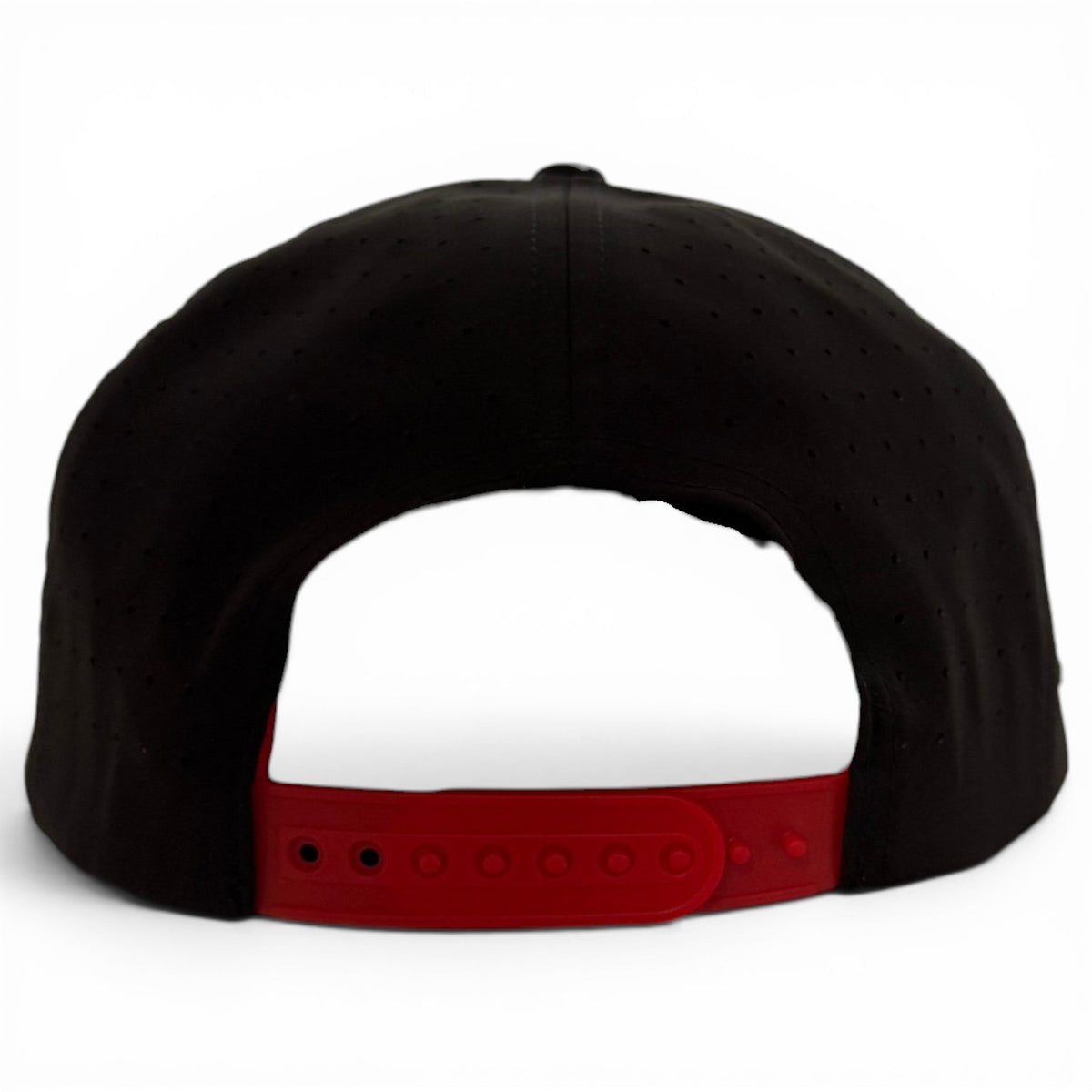 Evil Flamingo Golf Hat | Snapback Cap | Built-in Magnetic Ball Marker Holder + Marker Included | Adjustable Flamingo